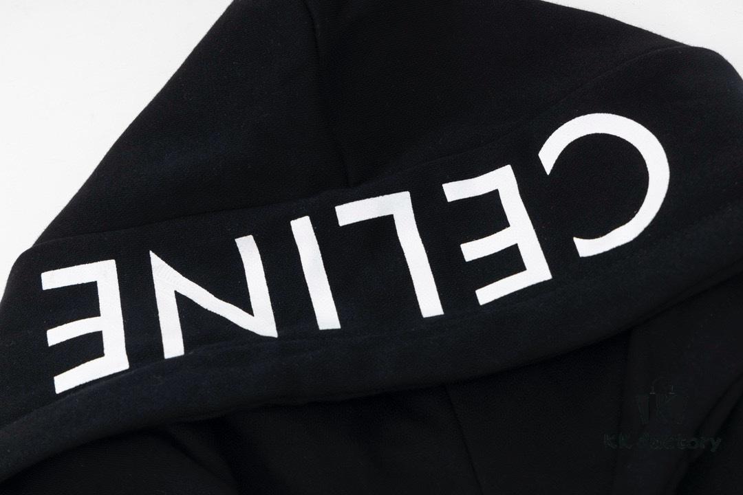 CELINE Classic Capsule Series Zip-Up Hoodie