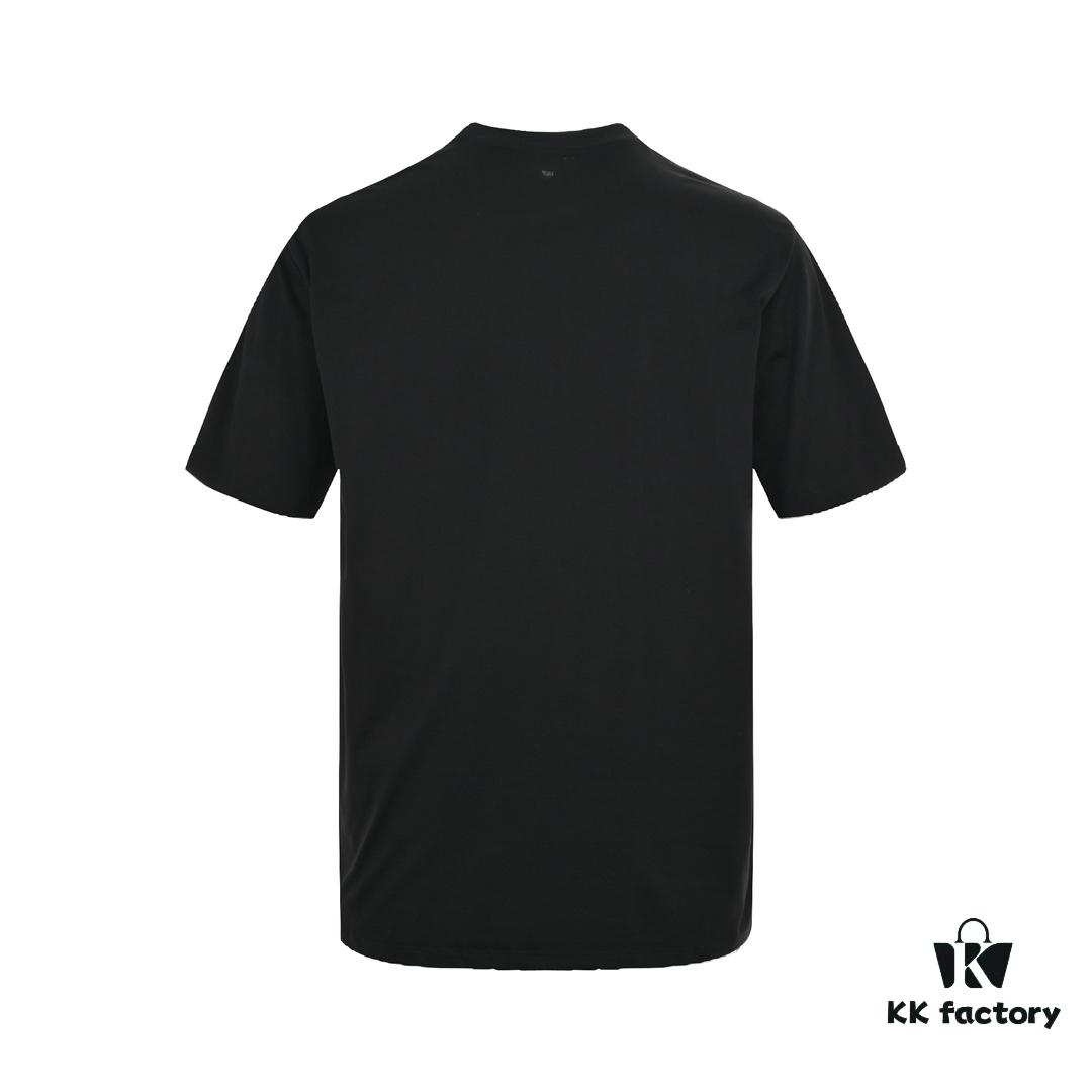 Celine Basic Logo Print Short-Sleeve T-Shirt