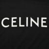 Celine Basic Logo Print Short-Sleeve T-Shirt