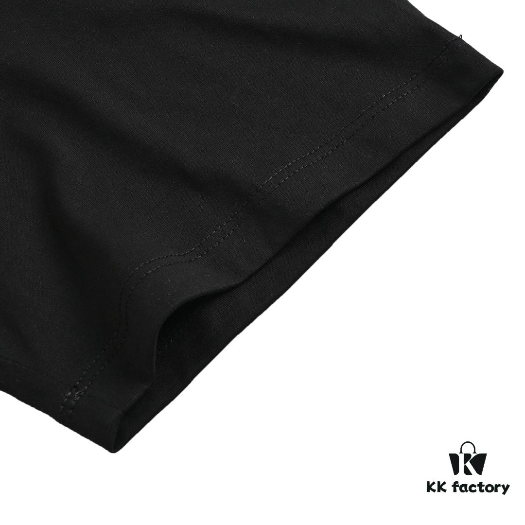 Celine Basic Logo Print Short-Sleeve T-Shirt