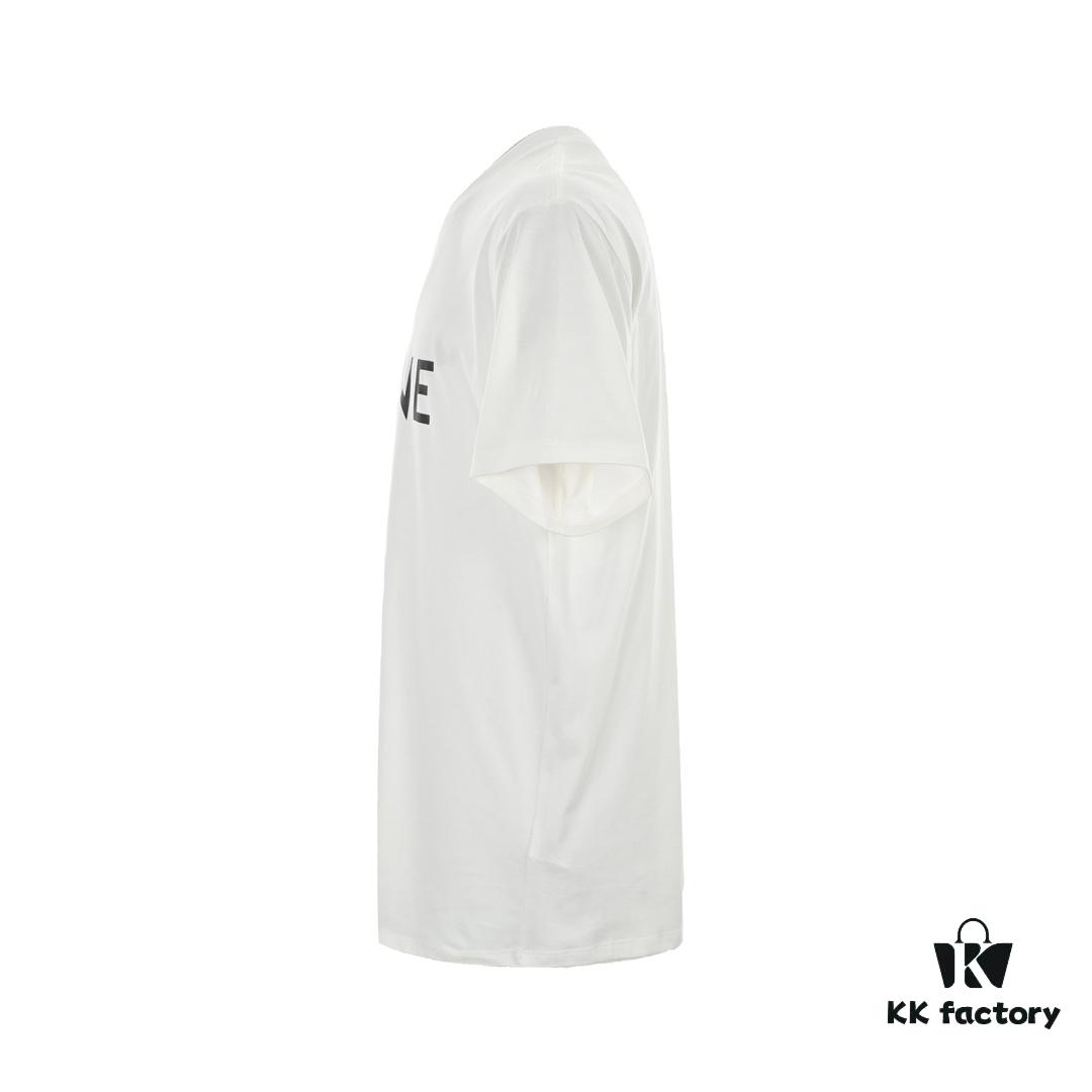 Celine Basic Logo Print Short-Sleeve T-Shirt