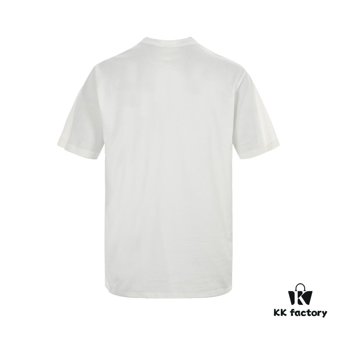 Celine Basic Logo Print Short-Sleeve T-Shirt