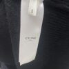 Celine 24SS Autumn-Winter New Embroidered Knitwear, Featuring Bulked Wool Blend for Soft, Comfortable Skin-Feel with Signature Triumph Arch Embroidery on Front Chest, Half-Zip Design Exudes Refined Dynamism and Effortless Elegance, Perfect for Relaxed, Comfortable Layering – Unisex Style