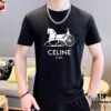 CELINE Men's Summer High-Quality Double-Mercerized Cotton Suit Set, Imported Premium Fabric, Trendy and Versatile Design