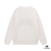Celine Embroidered Letter Round Neck Wool Sweater