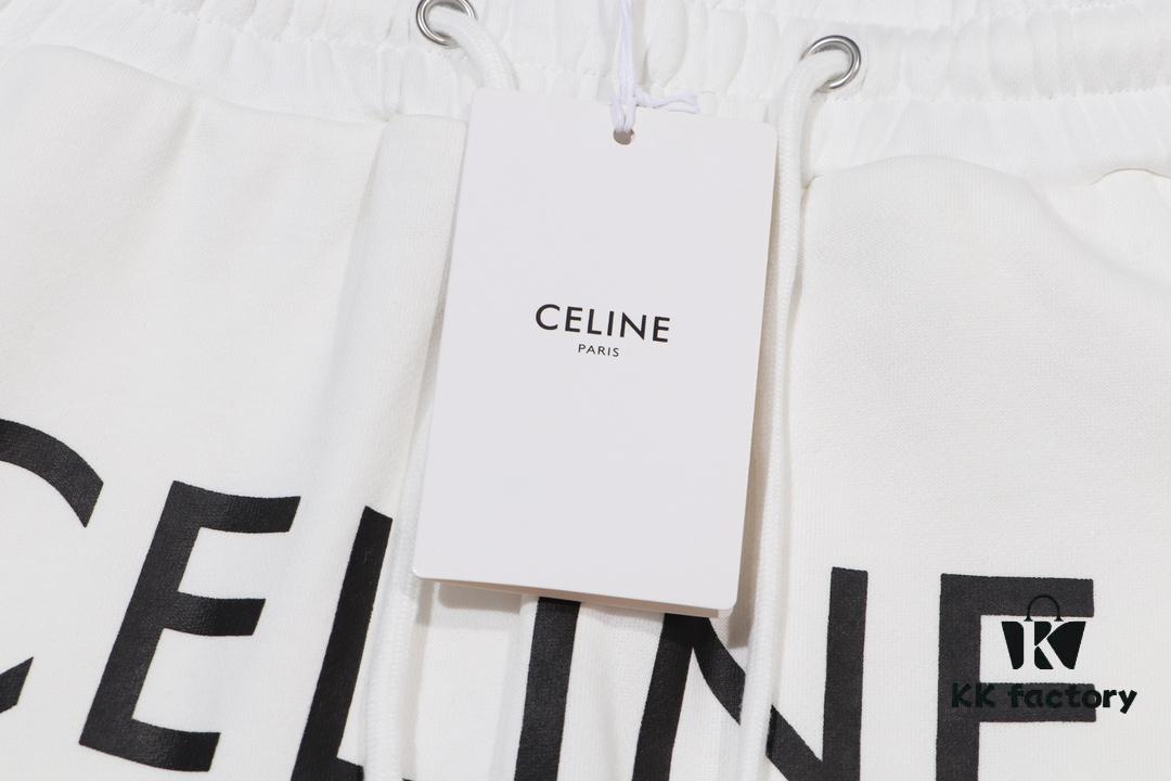 CELINE Letter Logo Shorts Classic Capsule Collection