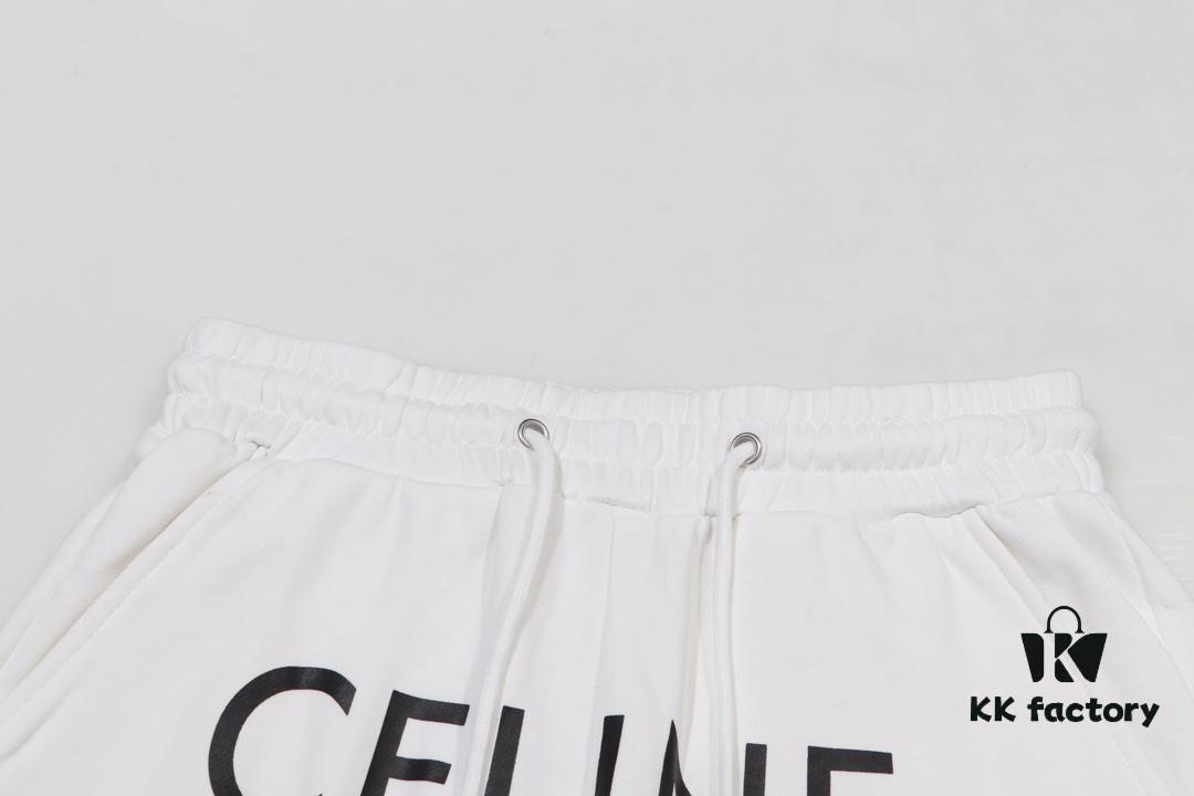 CELINE Letter Logo Shorts Classic Capsule Collection