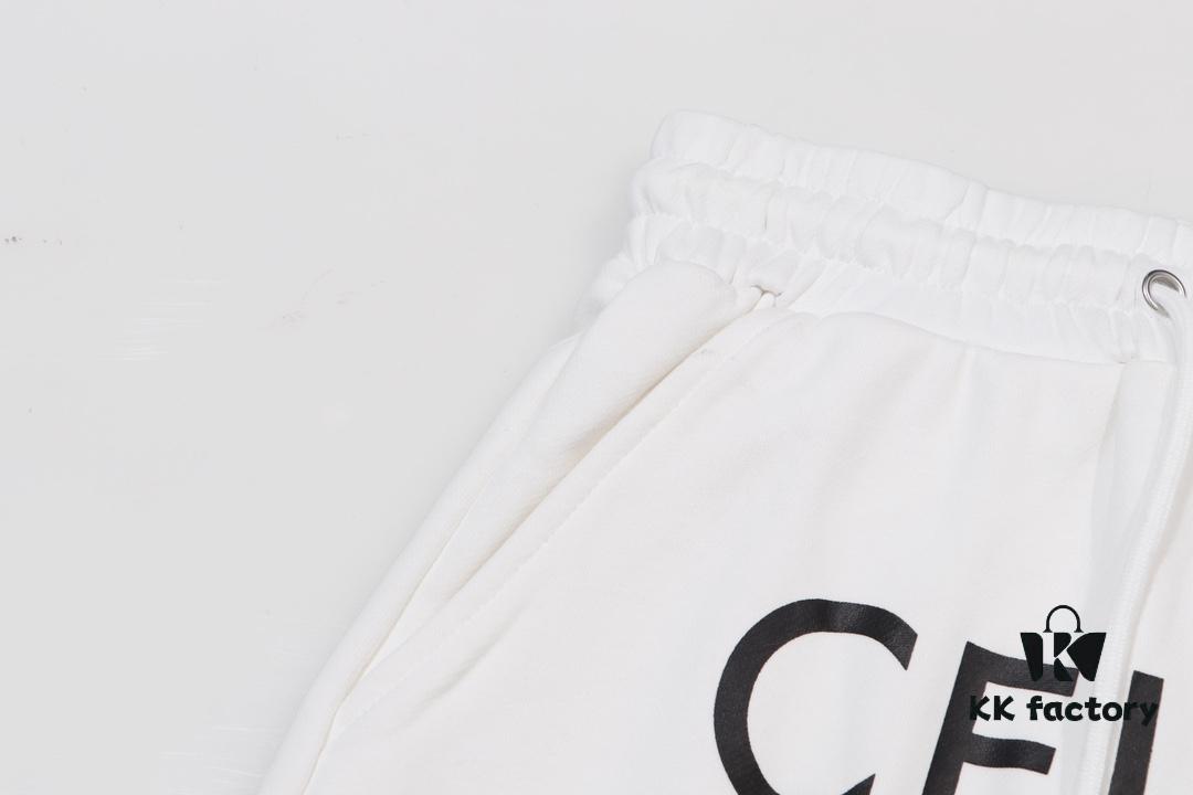 CELINE Letter Logo Shorts Classic Capsule Collection