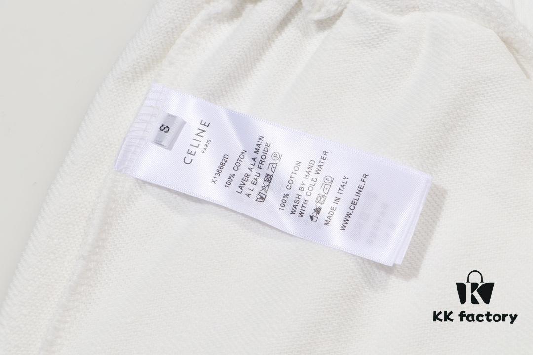 CELINE Letter Logo Shorts Classic Capsule Collection