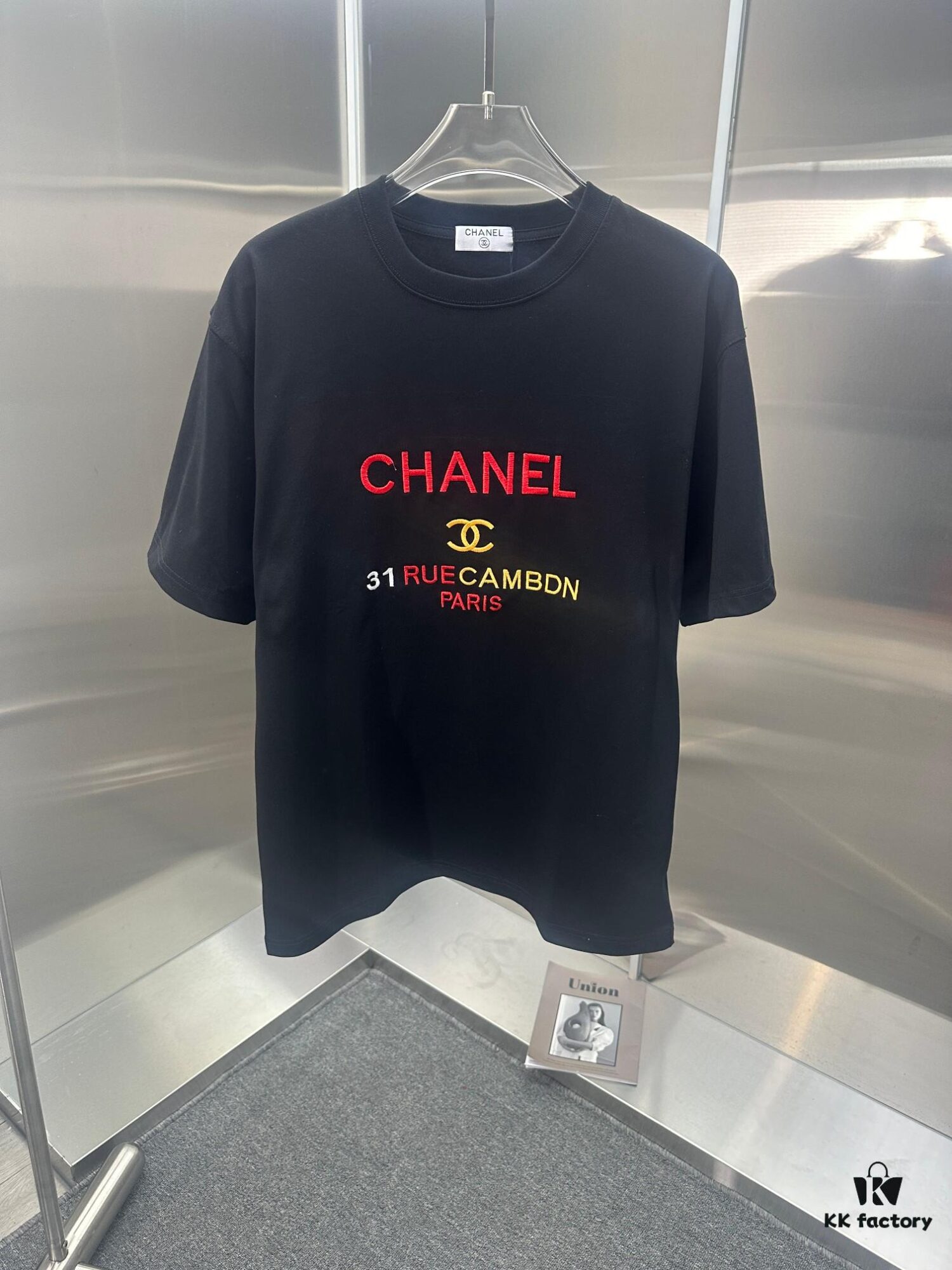 Chanel Embroidered Short-Sleeve T-Shirt (Premium Quality, Exclusive Version)
