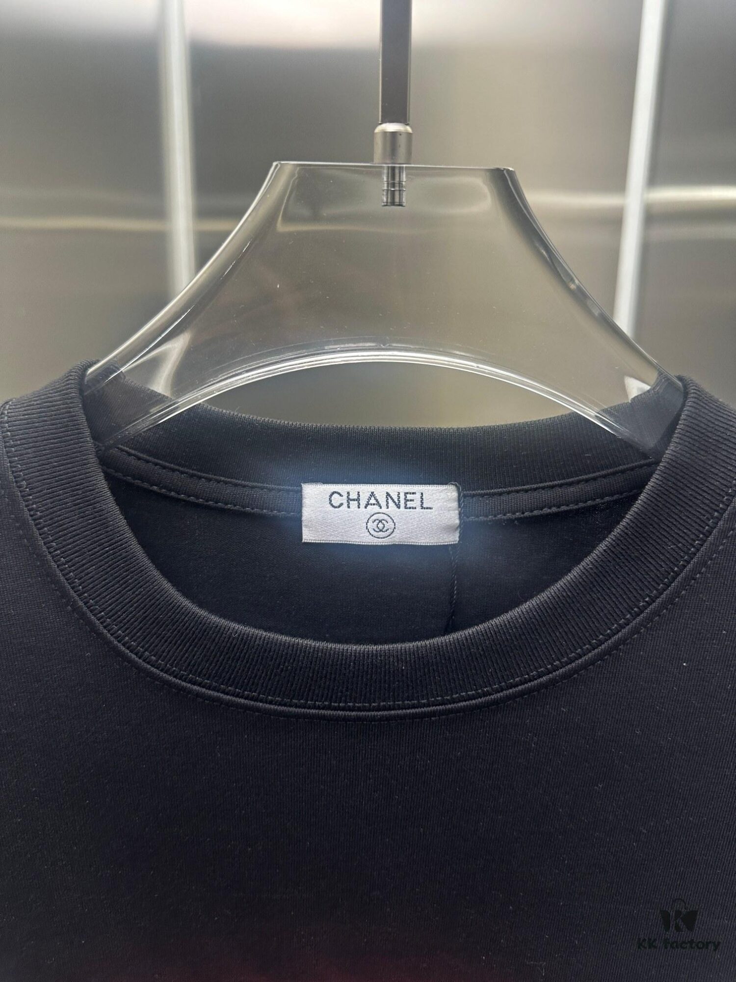 Chanel Embroidered Short-Sleeve T-Shirt (Premium Quality, Exclusive Version)