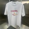Chanel Embroidered Short-Sleeve T-Shirt (Top-Quality Version, Distinct from Standard Stock)