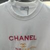 Chanel Embroidered Short-Sleeve T-Shirt (Top-Quality Version, Distinct from Standard Stock)