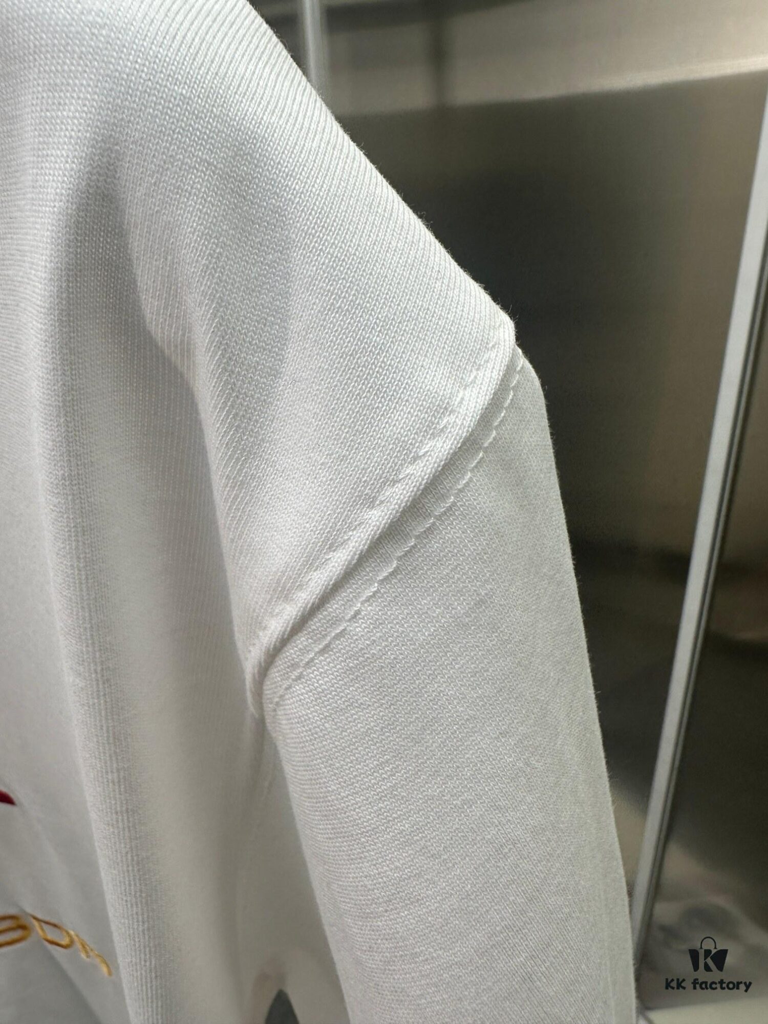 Chanel Embroidered Short-Sleeve T-Shirt (Top-Quality Version, Distinct from Standard Stock)