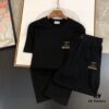 CHANEL Chanel 2025 New Men's Short Sleeve T-Shirt and Shorts Set! Official Website Synchronized Sales! High-End Version Available on Market! Exquisite Soft Touch for Ultimate Comfort! Excellent Three-Dimensional Tailoring and Silhouette!