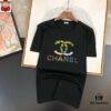 CHANEL (Plus-Size Friendly) Original Men's Casual Short-Sleeve T-Shirt, 2025 Spring/Summer New Arrival, Premium Custom Logo Design, Imported Silk-Cotton Fabric, Stylish and Versatile