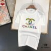 CHANEL (Plus-Size Friendly) Original Men's Casual Short-Sleeve T-Shirt, 2025 Spring/Summer New Arrival, Premium Custom Logo Design, Imported Silk-Cotton Fabric, Stylish and Versatile