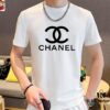 CHANEL Men's Summer High-Quality Double-Mercerized Cotton Suit Set, Imported Premium Fabric, Fashion Trend Style, Versatile and Elegant Design