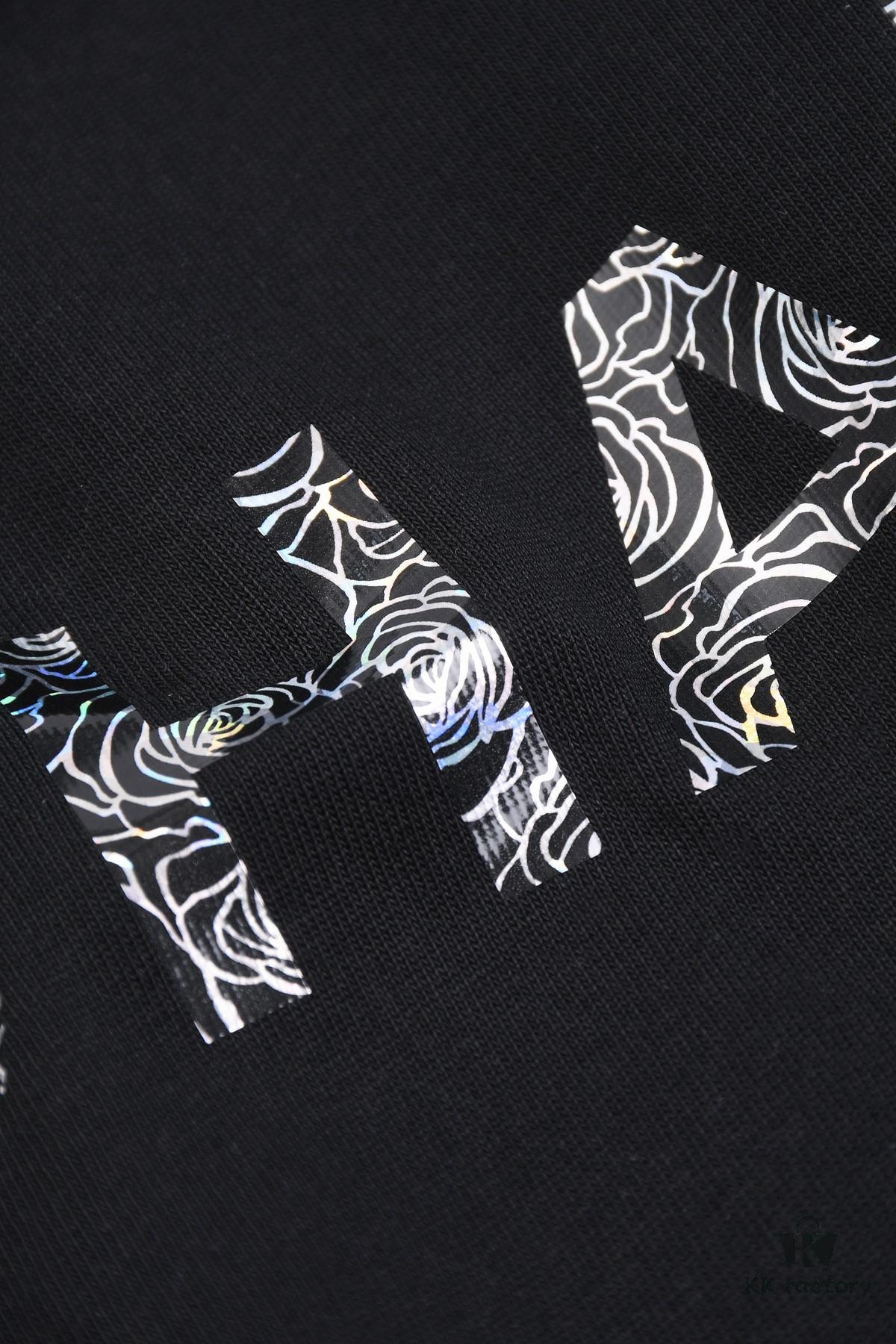 New Arrival 25S Chanel Camellia Letter T-Shirt, Premium Cotton Washed Fabric, Unisex Loose Fit Fashion Style