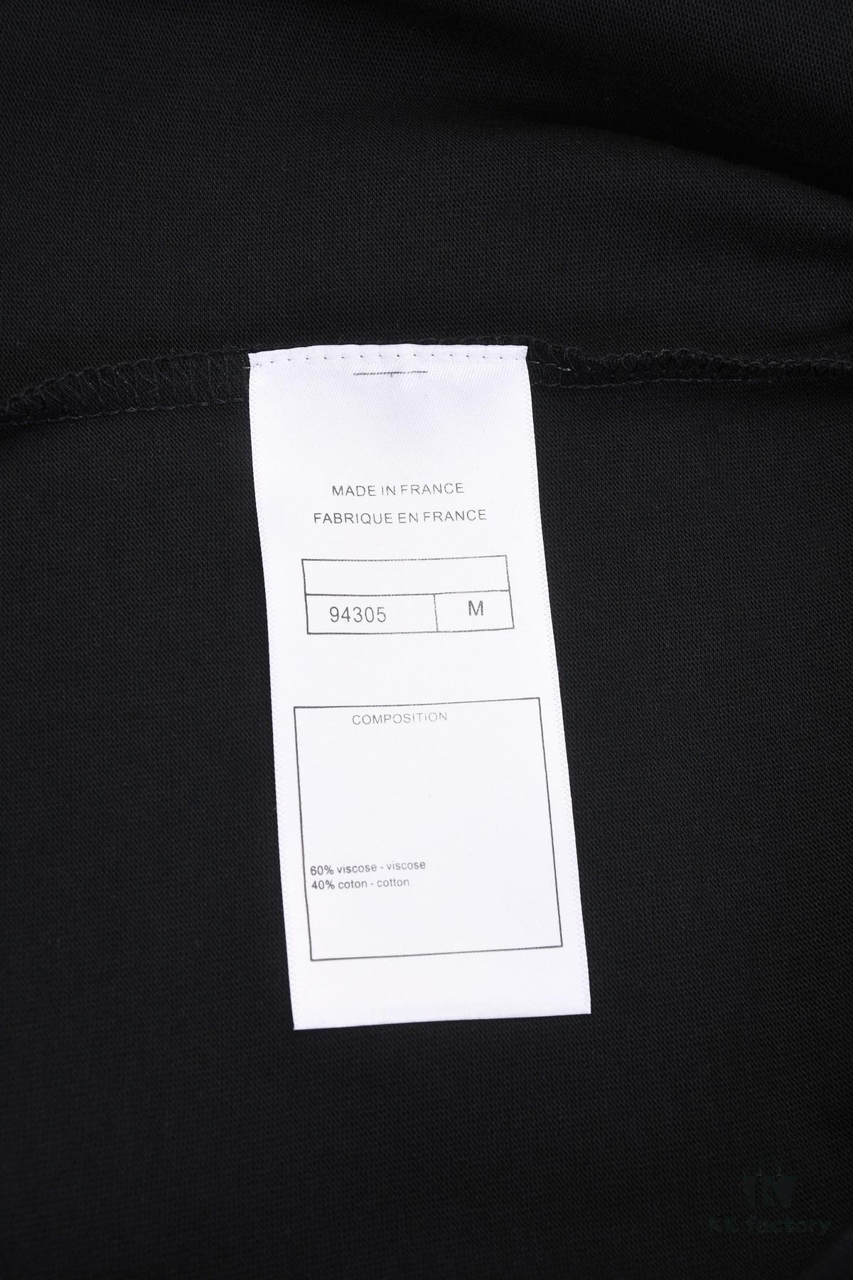 New Arrival 25S Chanel Camellia Letter T-Shirt, Premium Cotton Washed Fabric, Unisex Loose Fit Fashion Style