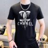 CHANEL 2025 New Men's Short Sleeve T-Shirt and Shorts Set! Official Website Synchronized Release! High-End Version Available! Exquisitely Soft and Smooth Texture for Ultimate Comfort! Three-Dimensional Tailoring with Outstanding Silhouette!