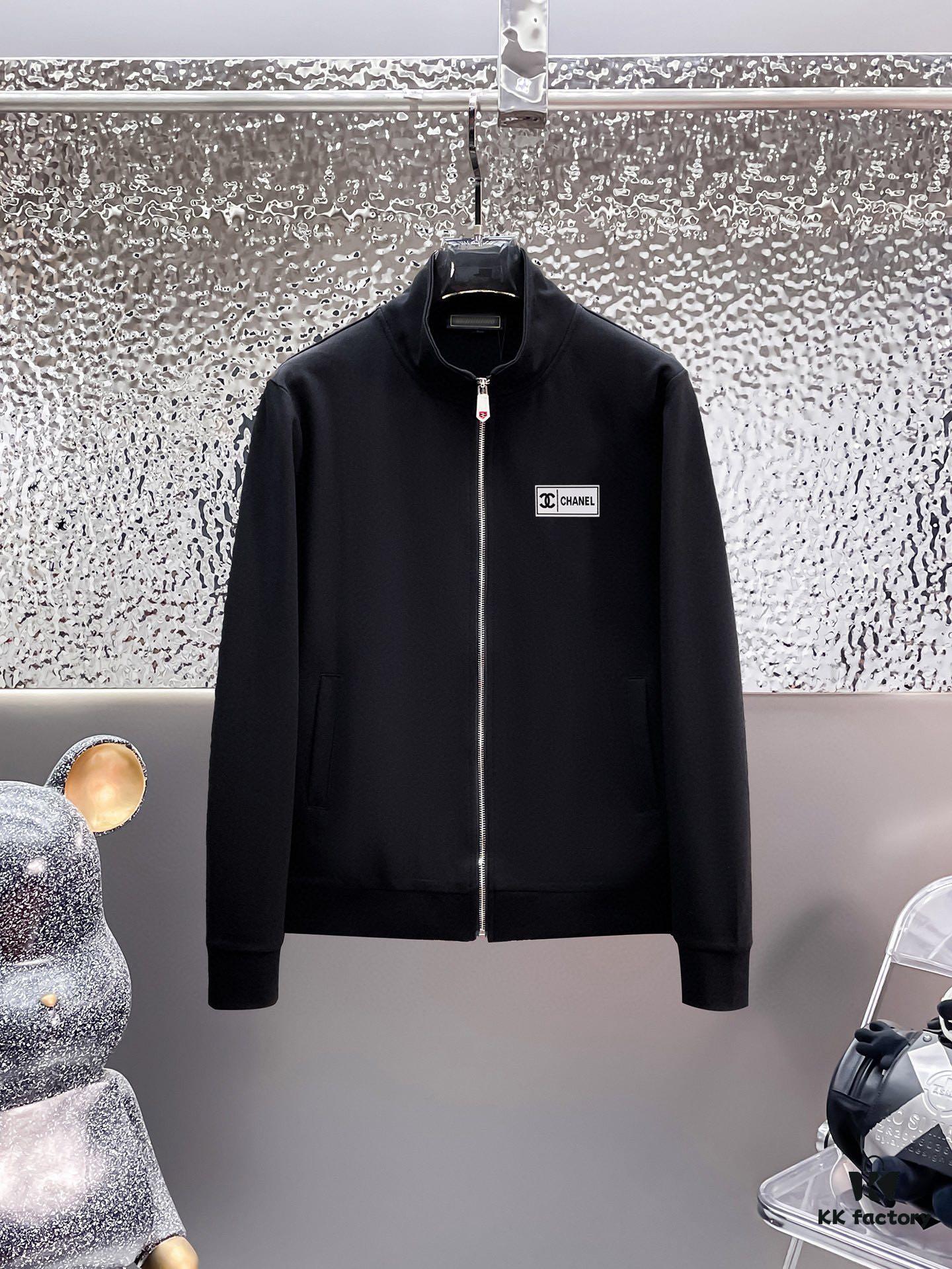 CHANEL (Perfect for Plus-Size) Hot-Selling Knit Cardigan and Sweatshirt Set – Official Website Original Version, 2025 New Arrival, Premium Natural Roman Cotton 100%, Elegant and Comfortable, Authentic Hardware, Retail Size M to 5XL (Fits up to 220 lbs)