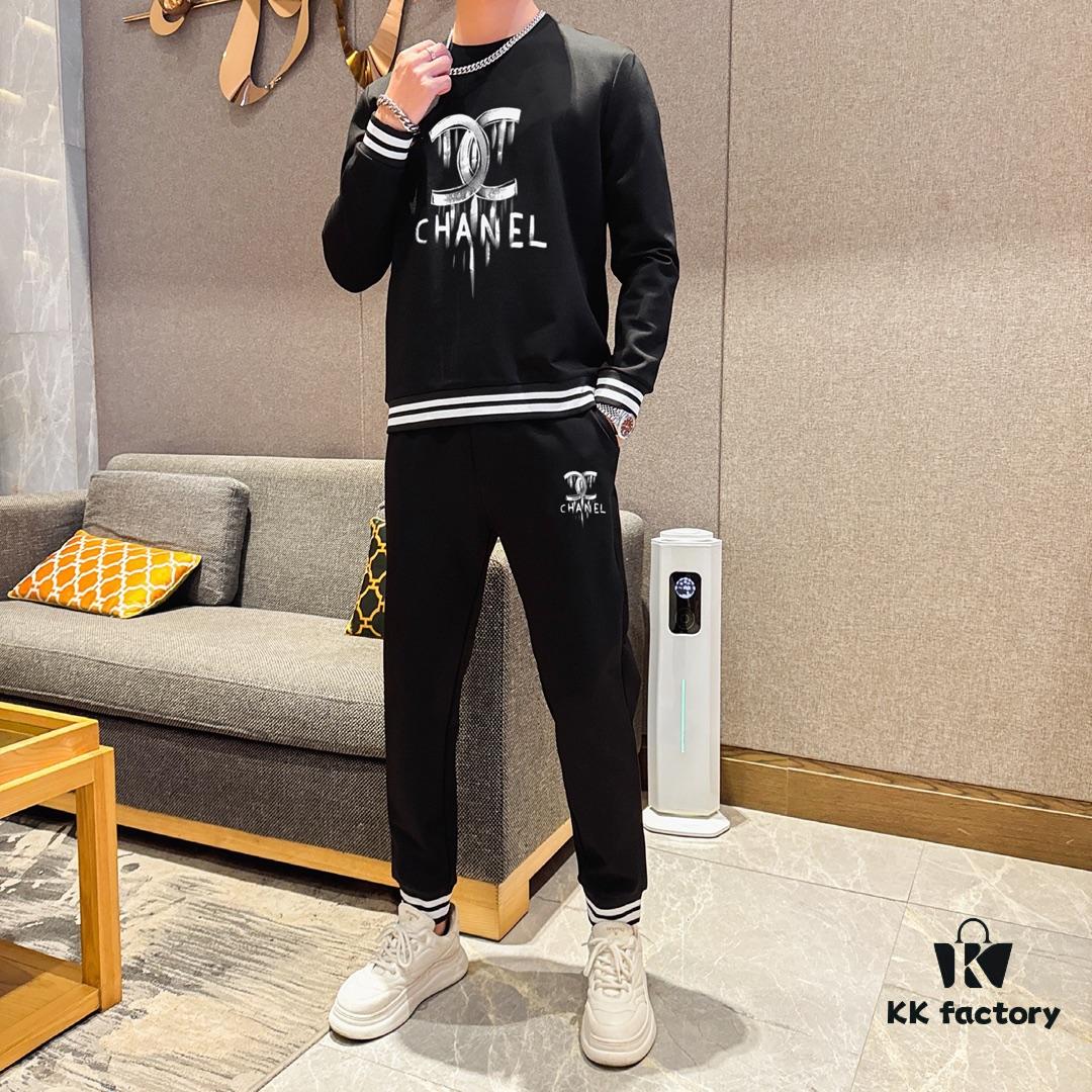 CHANEL Original 2025 New Arrival Hoodie Set - Premium 100% Natural Roman Cotton, Elegant and Comfortable Unisex Wear