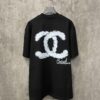 CHANEL Chanel 24SS Navy Collection Rope Digital Print Heavyweight Short Sleeve T-Shirt