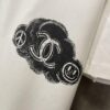 CHANEL Chanel 24SS Navy Collection Rope Digital Print Heavyweight Short Sleeve T-Shirt, 380g Premium Cotton, Autumn Winter Essential