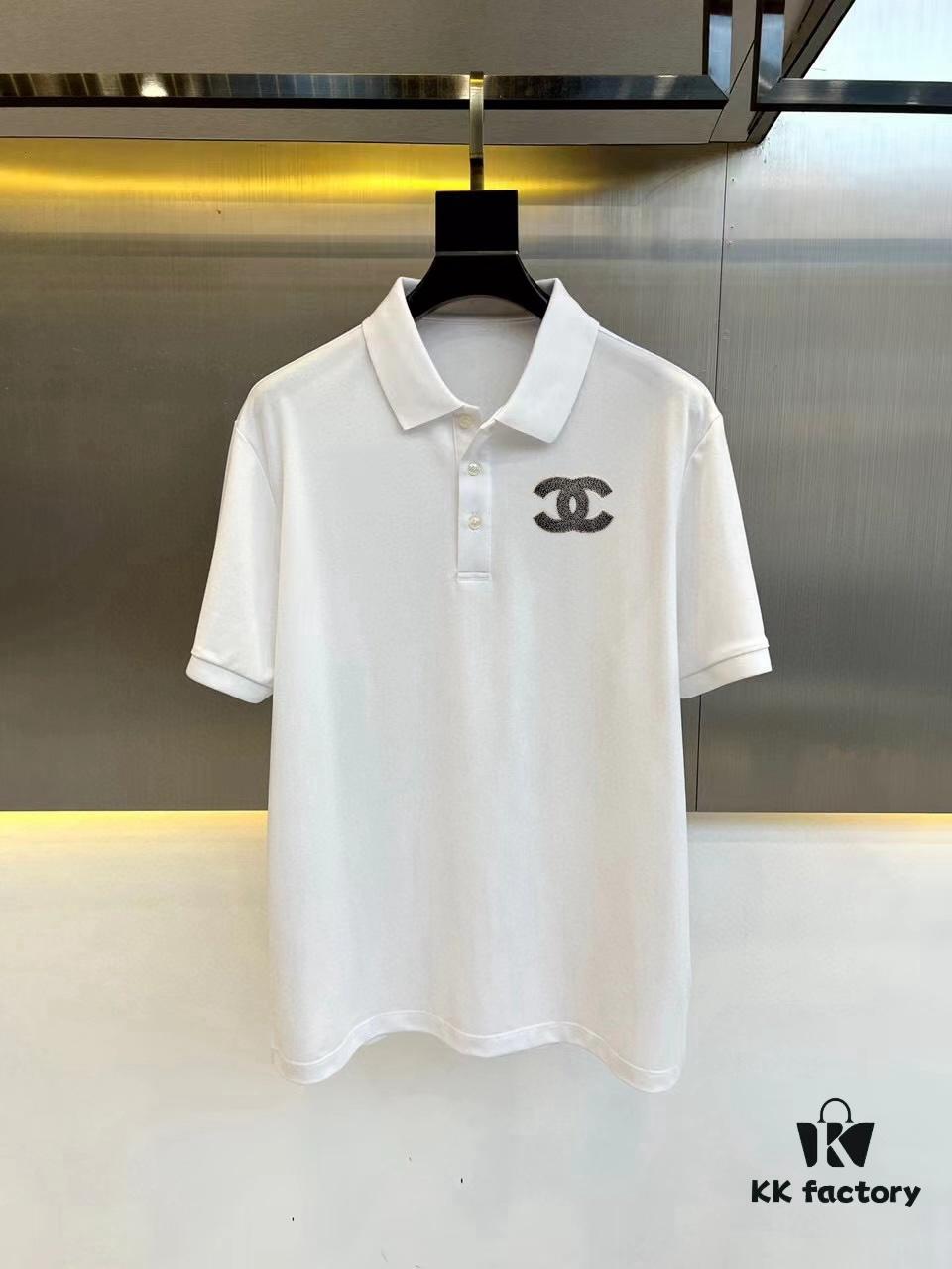 Chanel High-End Exclusive Piqué Polo Shirt (Triple Labels Complete)