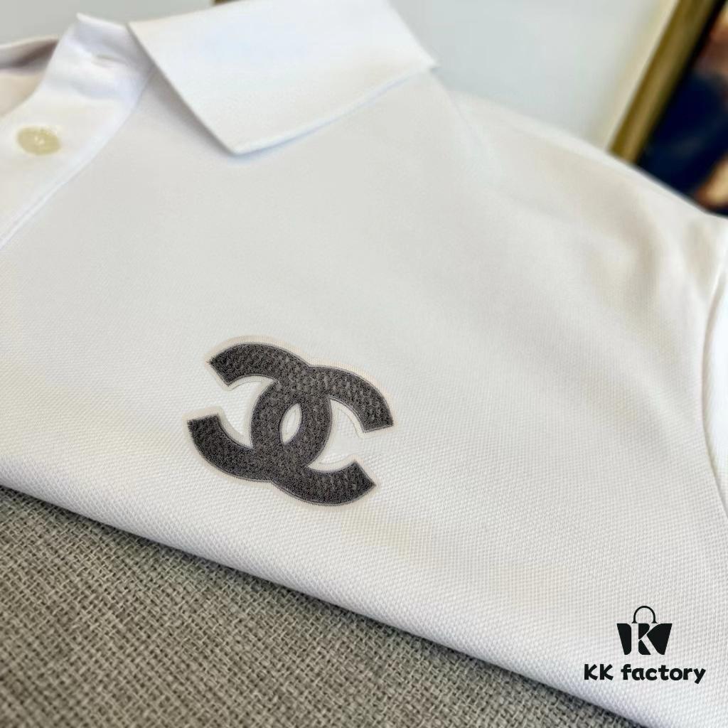 Chanel High-End Exclusive Piqué Polo Shirt (Triple Labels Complete)