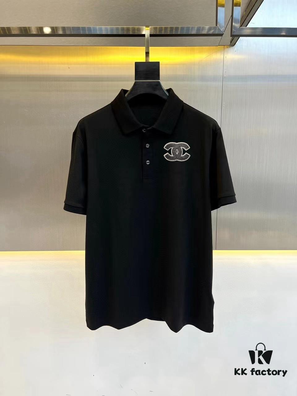 Chanel High-End Exclusive Piqué Polo Shirt (Triple Authentication Complete)