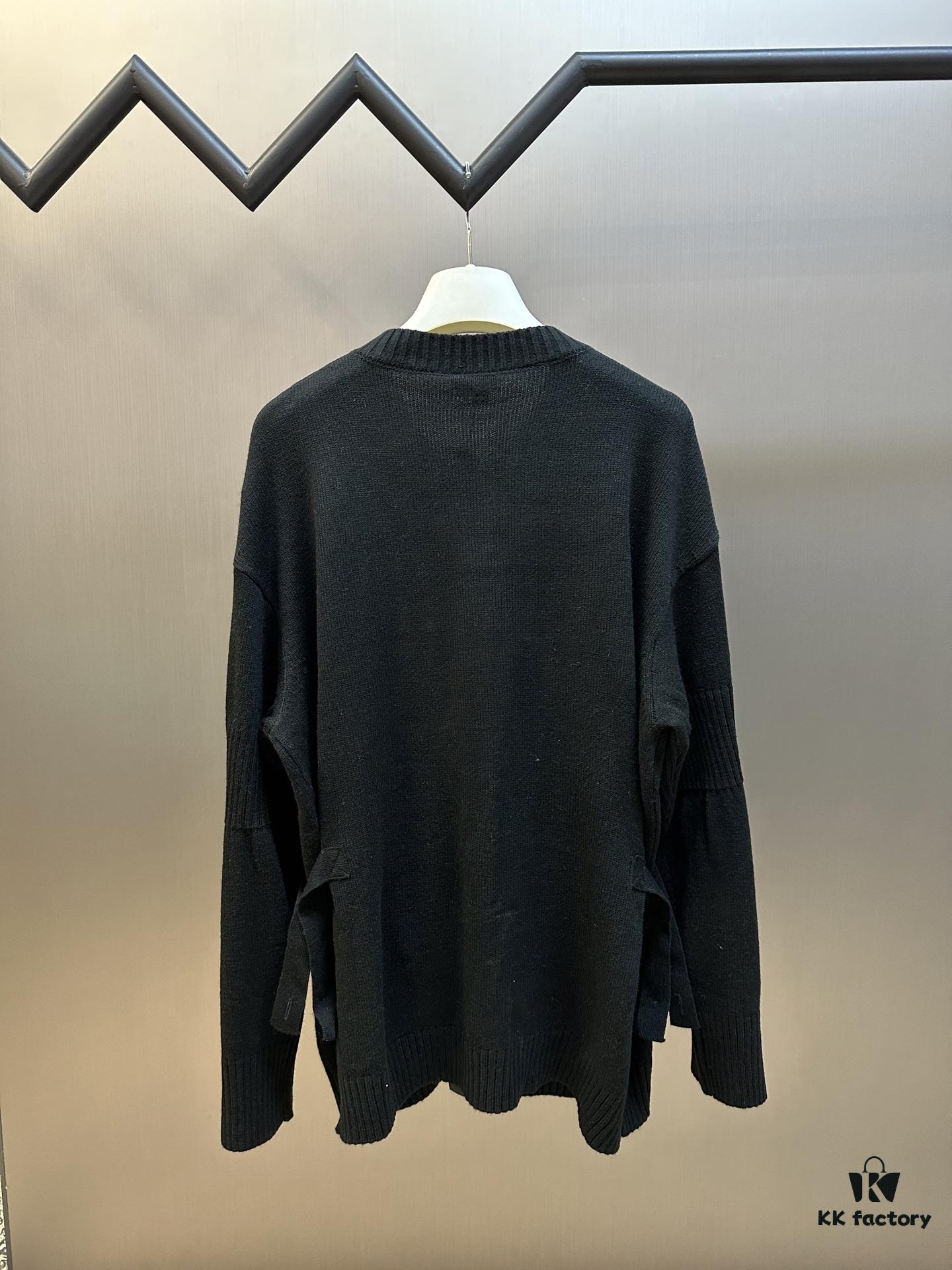 Chanel Bookbag Button Knit Cardigan