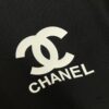 Chanel CHANEL 2025 Summer New Arrival Short Sleeve T-Shirt with 3D Silicone C Logo Print, Custom 300g Fabric, Unisex Design