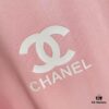 Chanel CHANEL 2025 Summer New Arrival Short Sleeve T-Shirt with 3D Silicone C Logo Print, Custom 300g Fabric, Unisex Design