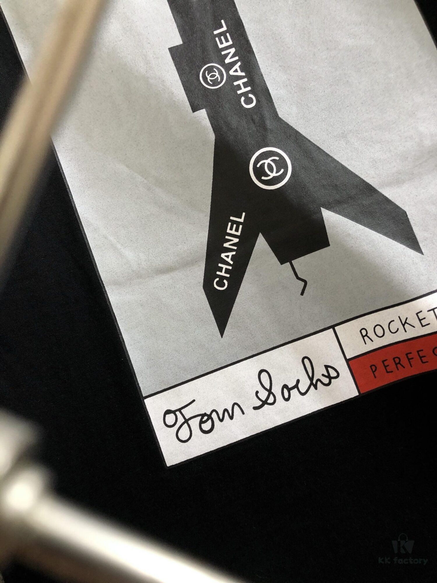 Chanel 2025 Latest Print Short-Sleeve T-Shirt, High-Quality Cabinet Original Order, Top-Tier Craftsmanship with Imported Fabric