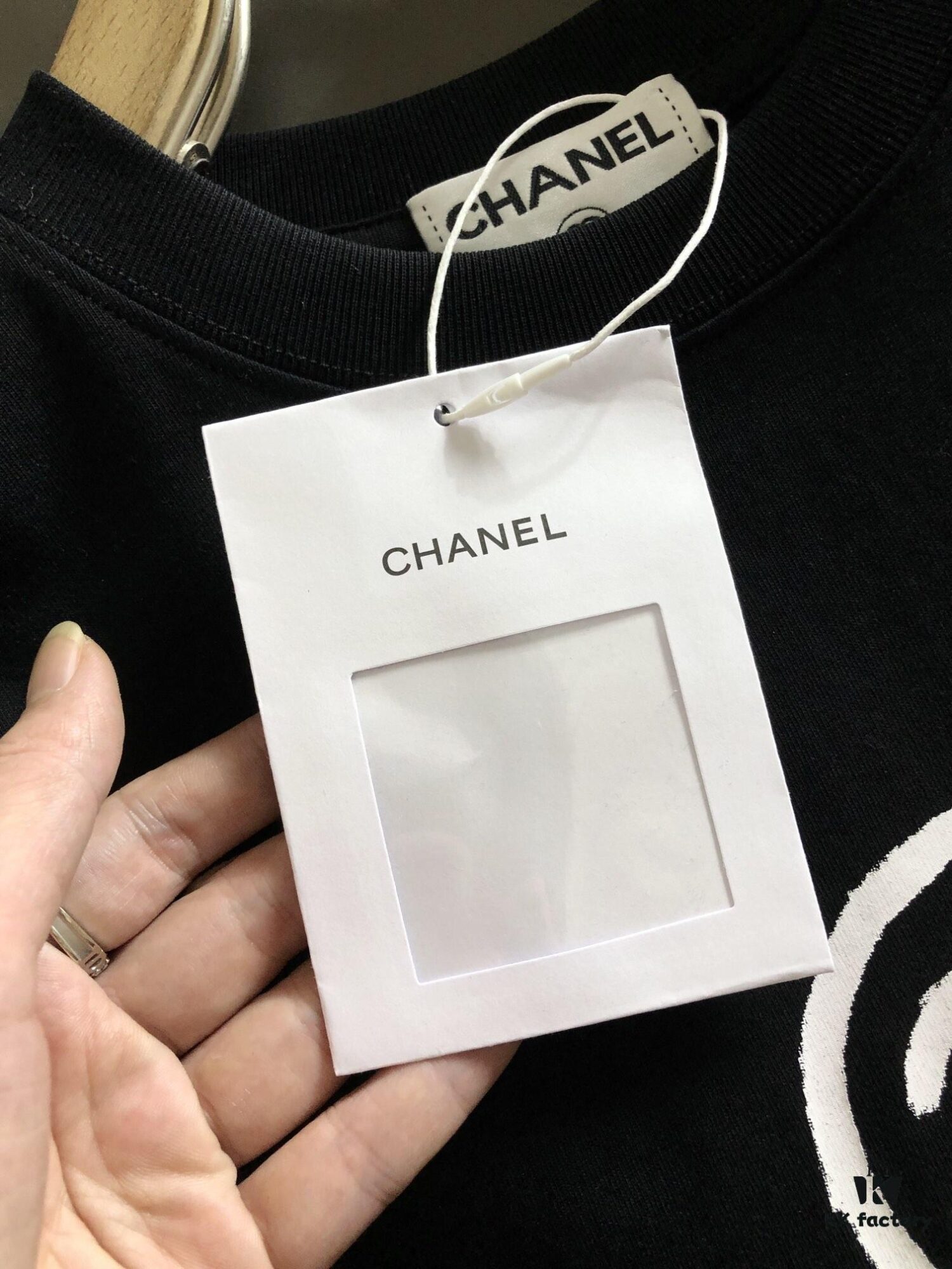 Chanel 2025 Latest Print Short-Sleeve T-Shirt, High-Quality Cabinet Original Order, Top-Tier Craftsmanship with Imported Fabric