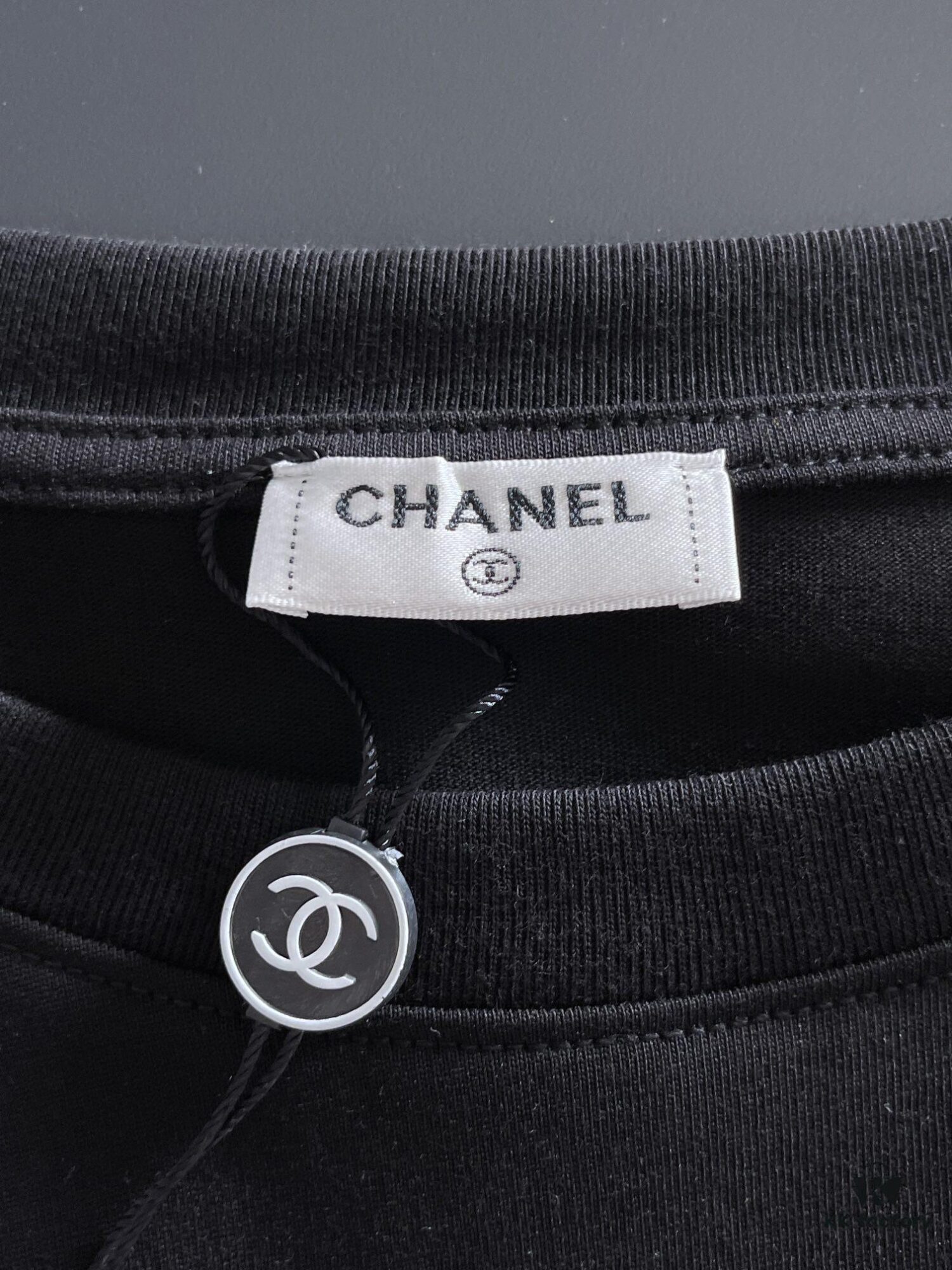 Chanel 2025 Latest Print Short-Sleeve T-Shirt, High-Quality Cabinet Original Order, Top-Tier Craftsmanship with Imported Fabric