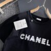 Chanel 2025 Latest Print Short-Sleeve T-Shirt, High-Quality Cabinet Original Order, Top-Tier Craftsmanship with Imported Fabric