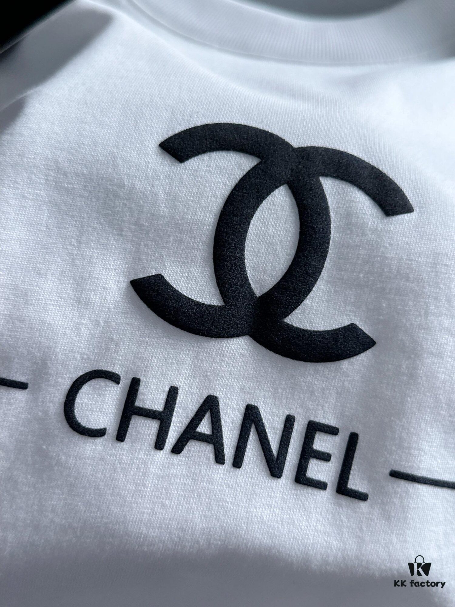Chanel 2025 Latest Print Short-Sleeve T-Shirt, High-Quality Cabinet Original Order, Top-Tier Craftsmanship with Imported Fabric