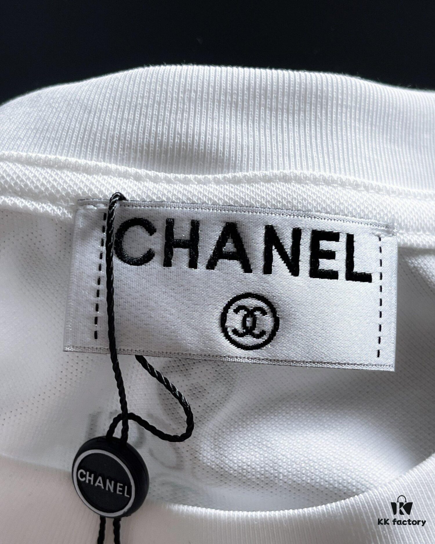 Chanel 2025 Latest Print Short Sleeve T-Shirt, High-Quality Boutique Original Order, Top-Tier Craftsmanship with Imported Fabric