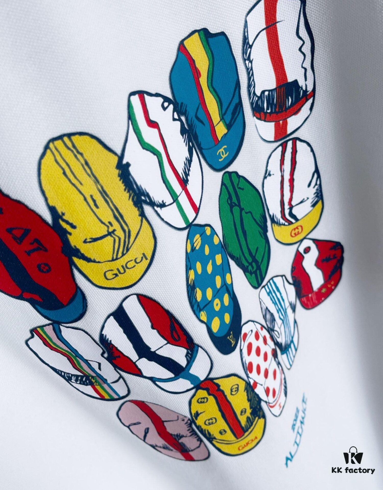 Chanel 2025 Latest Print Short Sleeve T-Shirt, High-Quality Boutique Original Order, Top-Tier Craftsmanship with Imported Fabric