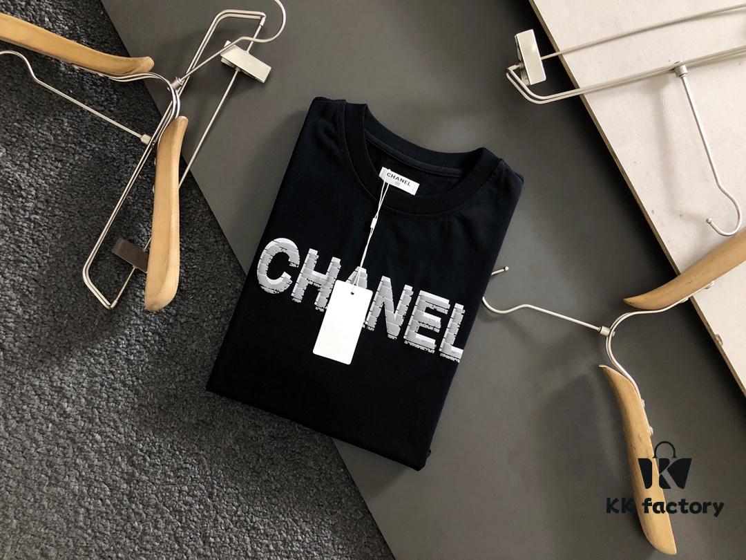 Chanel 2025 Latest Print Short Sleeve T-Shirt