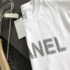 Chanel 2025 Latest Print Short-Sleeve T-Shirt, High-Quality Cabinet Original Order, Top-Tier Craftsmanship with Imported Fabric