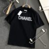 Chanel 2025 Latest Print Short-Sleeve T-Shirt, High-Quality Cabinet Original Order, Top-Tier Craftsmanship with Imported Fabric