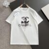 Chanel 2025 Latest Print Short Sleeve T-Shirt, High-Quality Cabinet Original Order, Top-Tier Craftsmanship with Imported Fabric