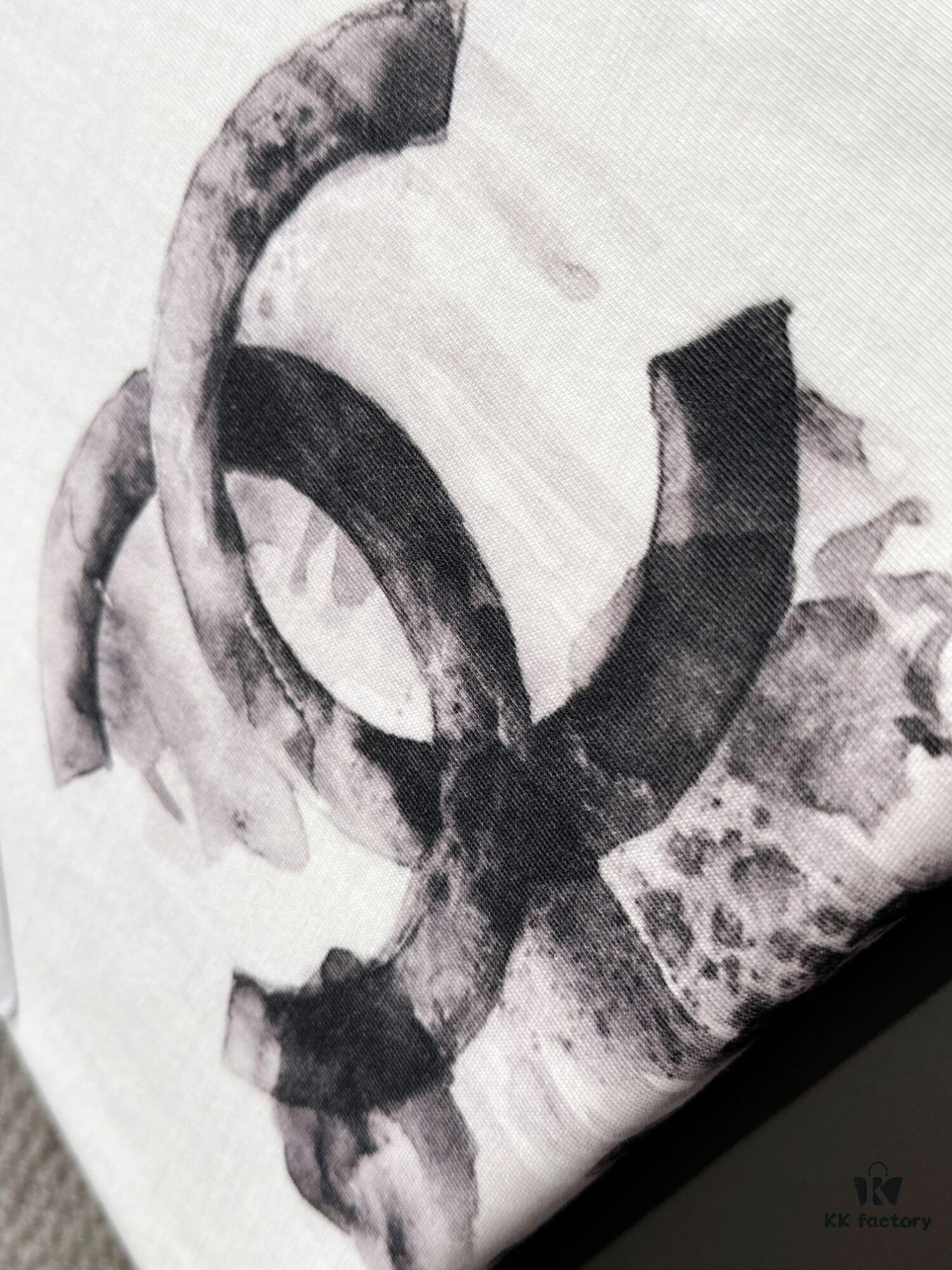 Chanel 2025 Latest Print Short Sleeve T-Shirt, High-Quality Cabinet Original Order, Top-Tier Craftsmanship with Imported Fabric