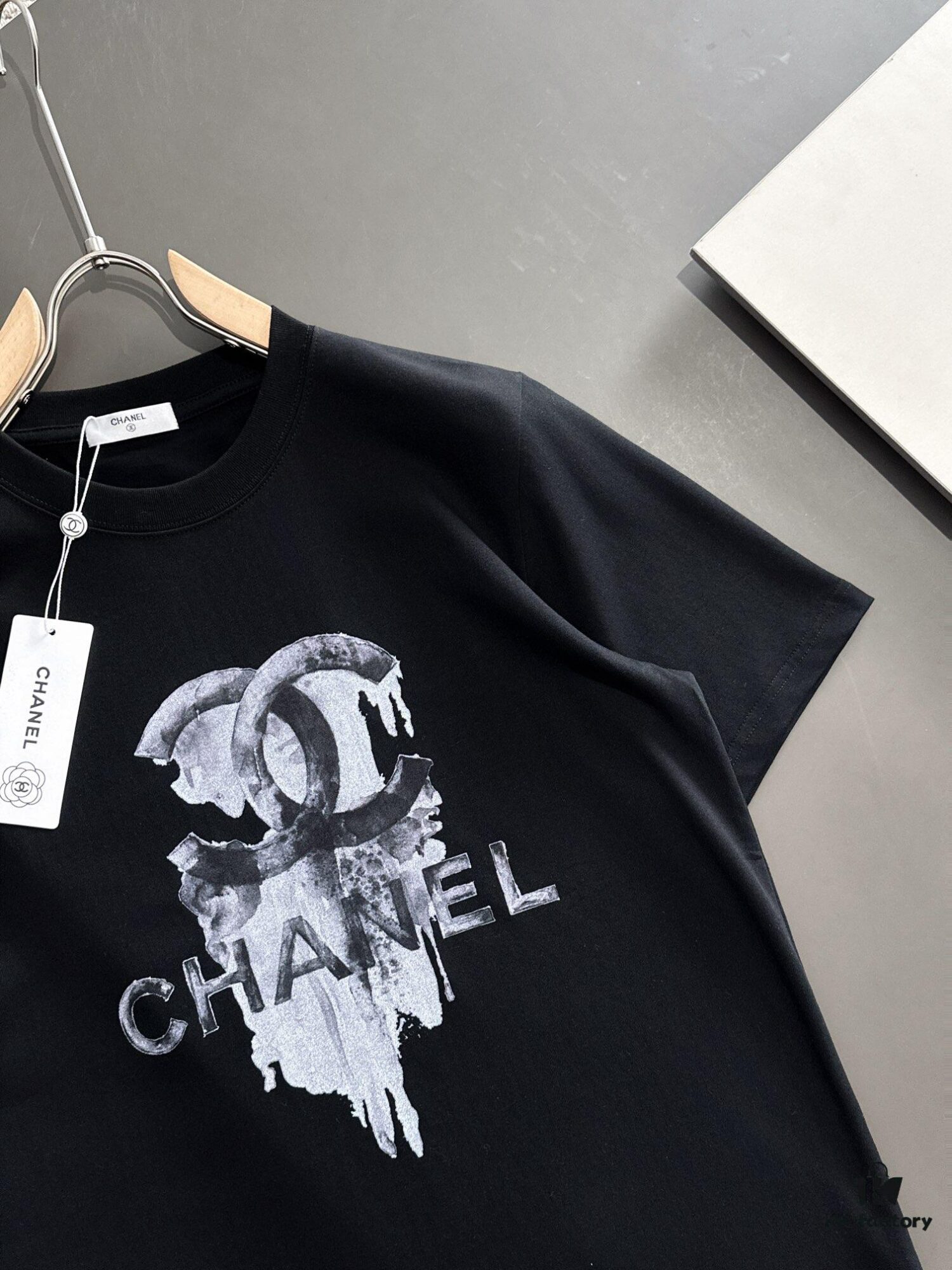 Chanel 2025 Latest Print Short-Sleeve T-Shirt, High-Quality Cabinet Original Order, Top-Tier Craftsmanship with Imported Fabric