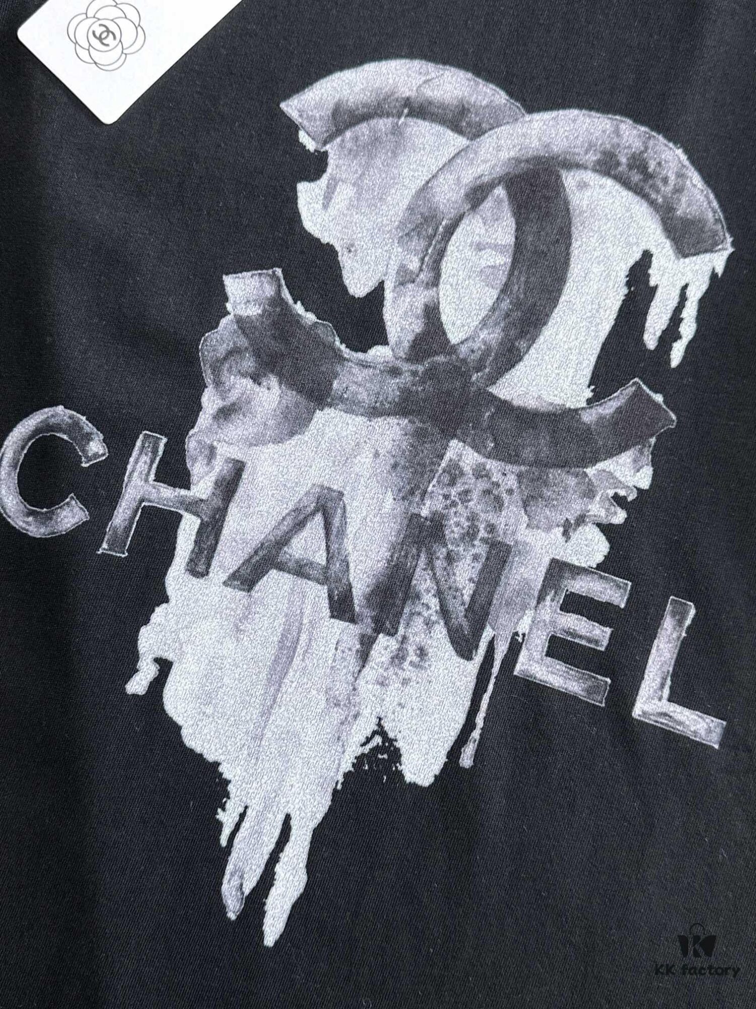 Chanel 2025 Latest Print Short-Sleeve T-Shirt, High-Quality Cabinet Original Order, Top-Tier Craftsmanship with Imported Fabric