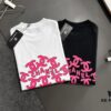 CHANEL Summer New Arrival Round Neck Short Sleeve T-Shirt